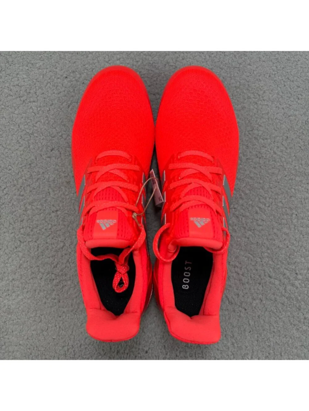 Adidas UltraBoost Cleats Mens 12.5 Shoes Solar Red Football Ultra Boost Sneakers